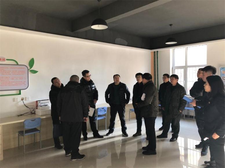 市發改委科長趙樹昌一行考察2018年新建智慧廳