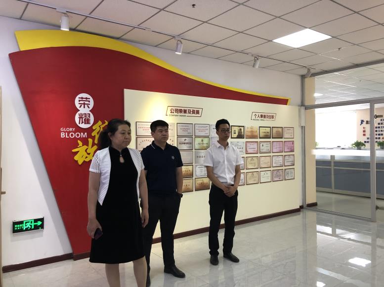 撫順市龍晟集團大數據公司董事長羅英男一行蒞臨遼聯集團考察財源大數據項目